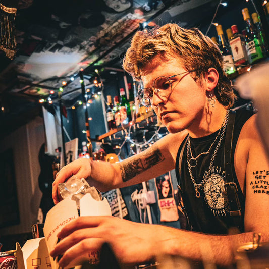 LOST SOULS Short Sleeve "Pentagram Logo" Tee (Sleeves Included)